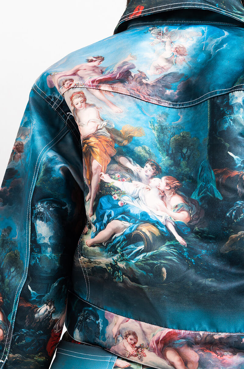 AZALEA WANG RENN OVERSIZE CROP JACKET