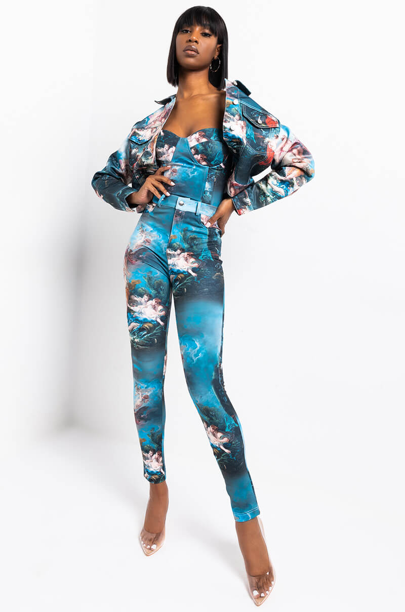 AZALEA WANG RENN OVERSIZE CROP JACKET